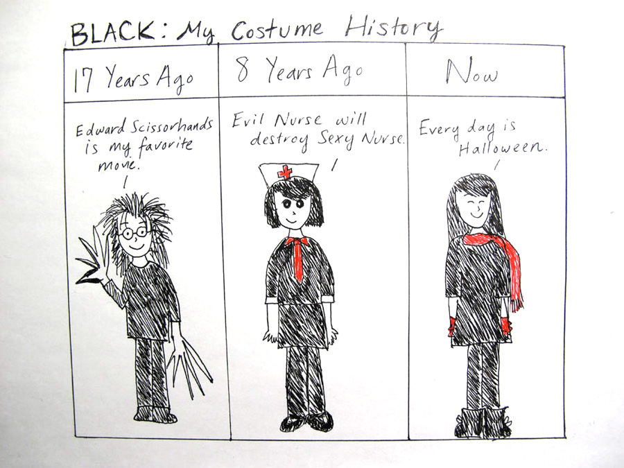 In honor of Halloween.